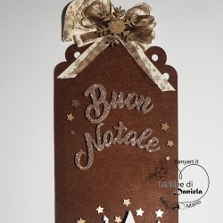 Appendiporta Verticale Marrone Paesaggio Beige