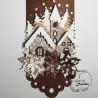 Appendiporta Verticale Marrone Paesaggio Beige