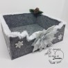 Portatovaglioli Natale Grigio