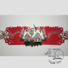 Appendiporta Orizzontale  Rosso Paesaggio Beige