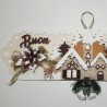 Appendiporta Orizzontale Bianco Paesaggio Beige